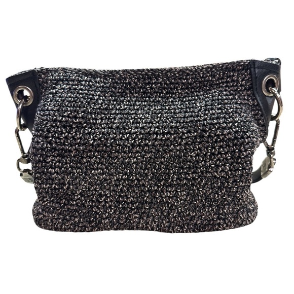 The Sak Indio Crochet Hobo Boho Shoulder Purse Removable Strap - Picture 2 of 8